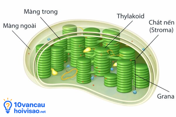 Cấu Trúc Của Lục Lạp