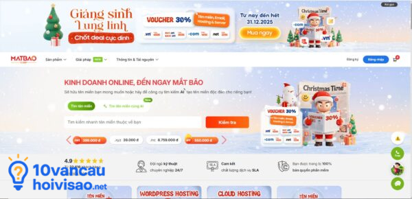 Matbao Nhà Cung Cấp Tên Miền Uy Tín Hỗ Trợ Nhanh