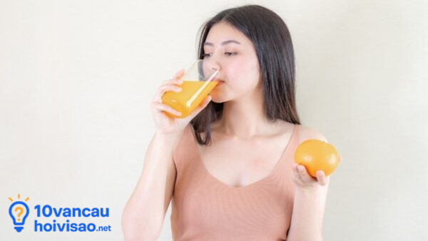 Uống Nước Cam Tươi Mỗi Ngày Giúp Làm Sáng Da