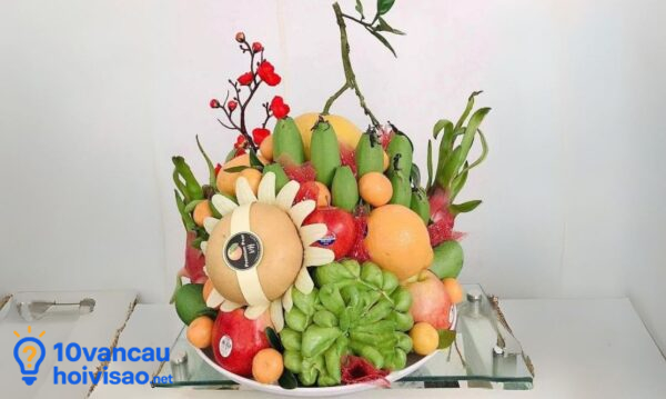Hình ảnh Mâm Ngũ Quả đẹp Miền Bắc (7)