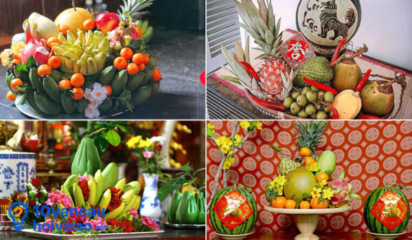 Mâm Ngũ Quả đẹp